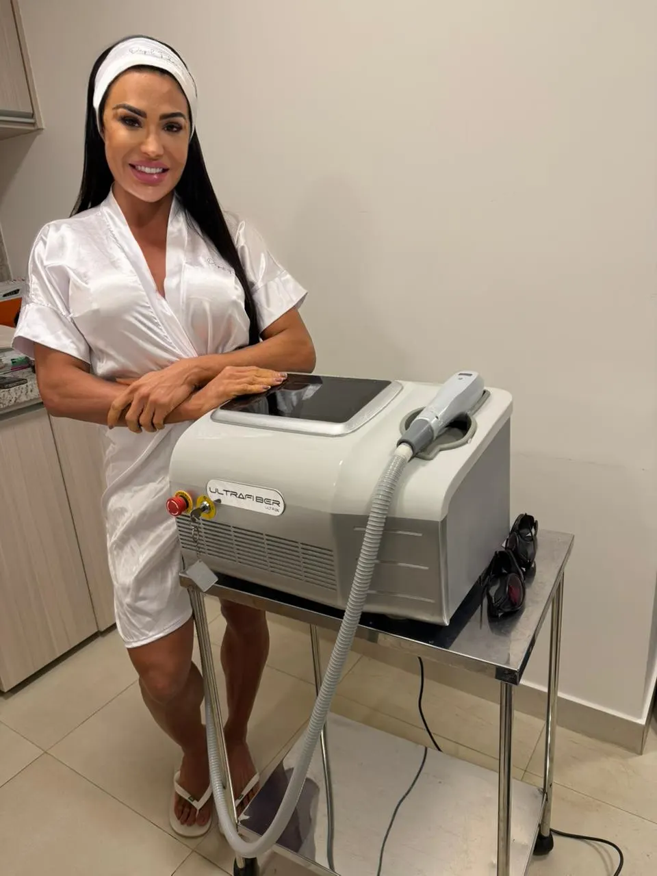 Equipamento Ultrafiber de depilação a laser na Depilfiber